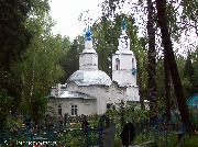 Кировская область, Лузский район, пгт. Лальск, Успенская церковь на кладбище (1796)